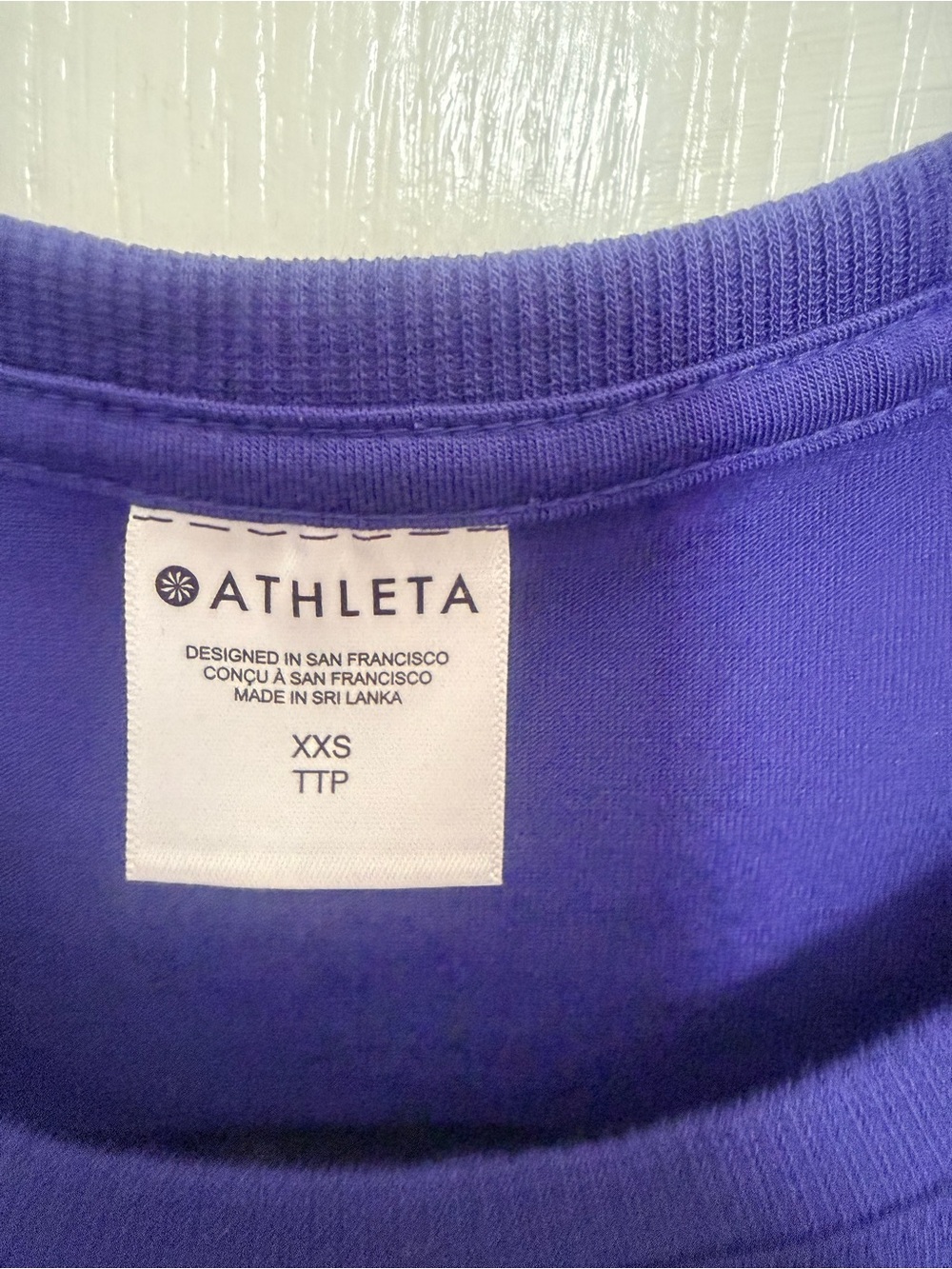 Athleta Deep Purple Racerback Tank - Picture 5 of 5